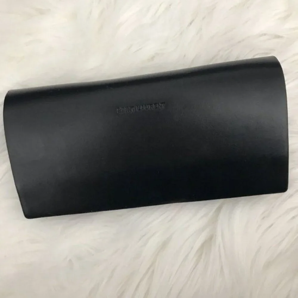 NWT Yves Saint Laurent SLM69-002 Black 56mm Sunglasses - Picture 12 of 12